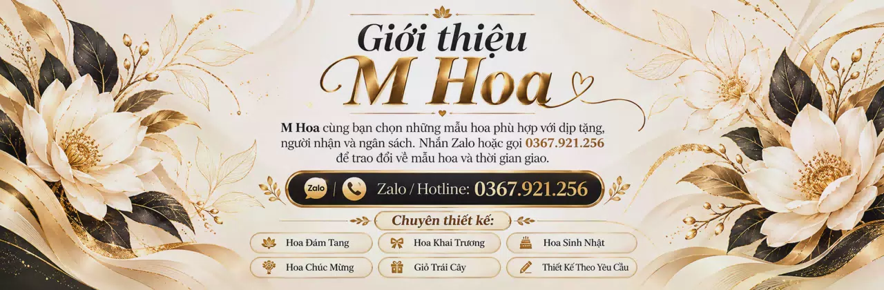 Ảnh bìa Shop hoa tươi Xã Ngũ Lạc Vĩnh Long - Gửi hoa thay một lời nhắn